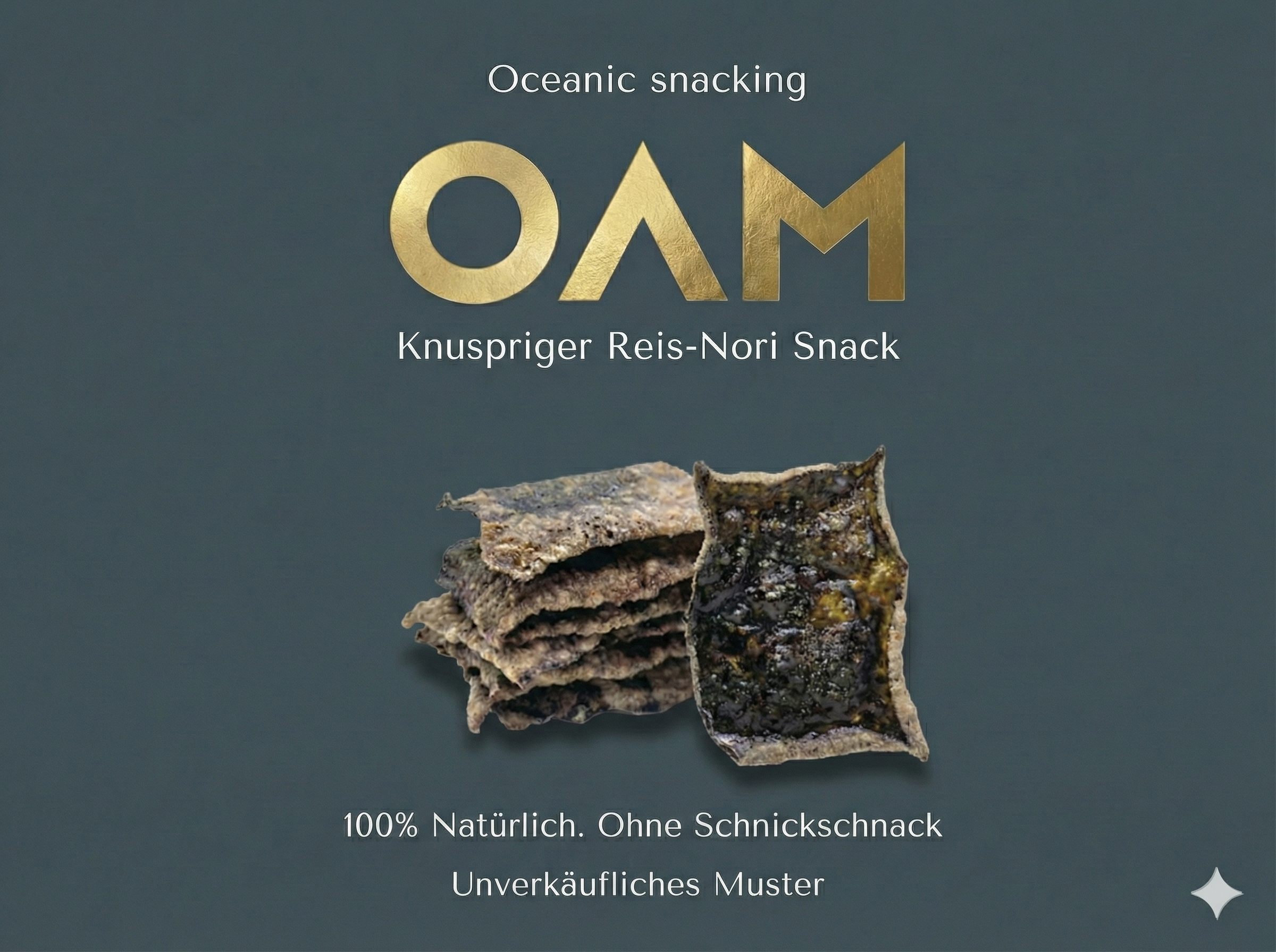 Knuspriger Reis-Nori Snack